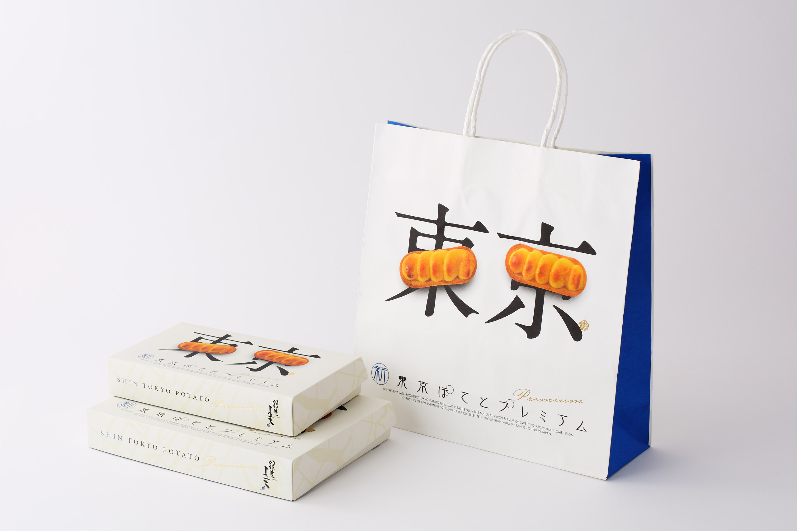 pakcage Ginza Godai Tokyo Potato Premium 2015