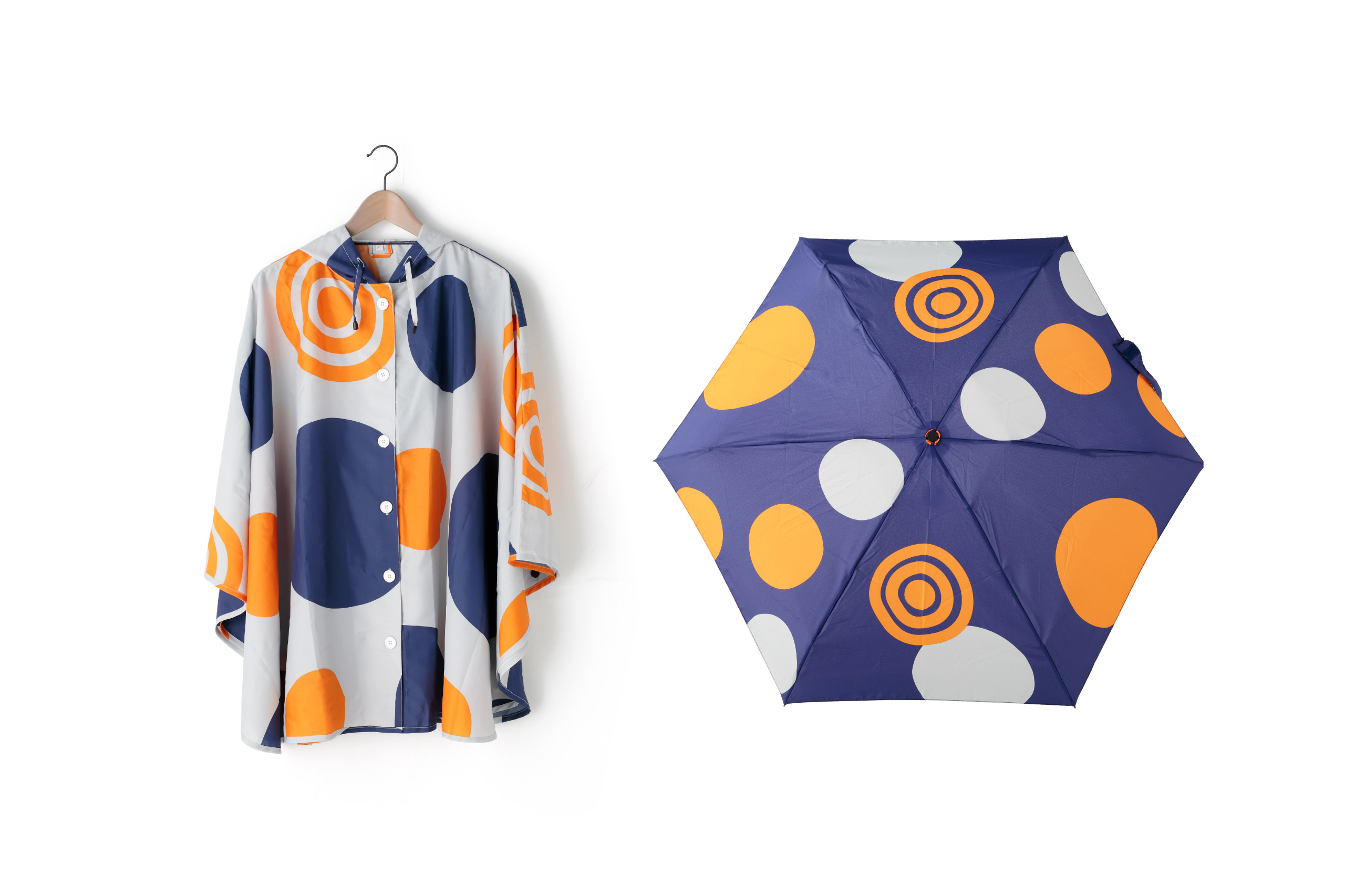 rain poncho,umbrella KUMORI nochi AME 2015